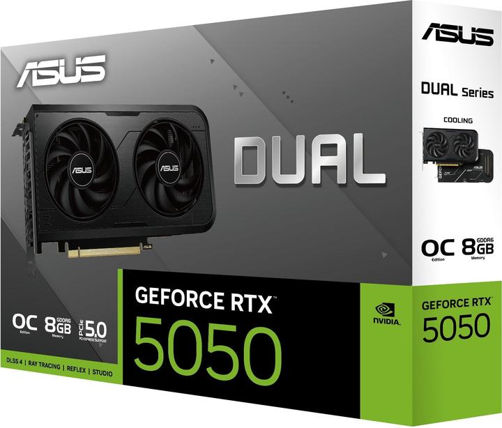 Produktbild ASUS Dual GeForce RTX 5050 OC (8 GB)