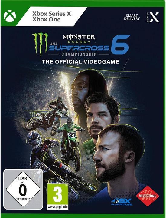 Milestone Monster Energy Supercross - Il Videogioco Ufficiale 6 (Xbox Series X, DE, IT, FR)