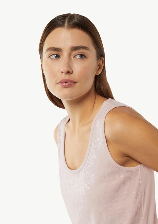 Produktbild Comma T-Shirt Viskosetop mit Pailletten (44)