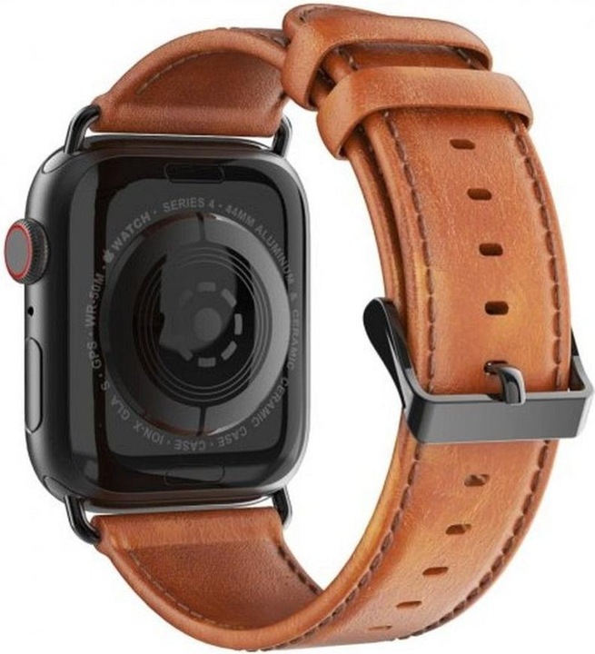 Image du produit Dux Ducis YA Bracelet (42 mm, 44 mm, 45 mm, 49 mm, Cuir véritable, Apple Watch Series 1, Apple Watch Series 2, Apple Watch Series 3, Apple Watch Series 4, Apple Watch Series 5, Apple Watch Series 6, Apple Watch Series 7, Apple Watch Series 8, Apple Watch Series 9, Apple Watch SE, Apple Watch Ultra, Apple Watch Ultra 2)