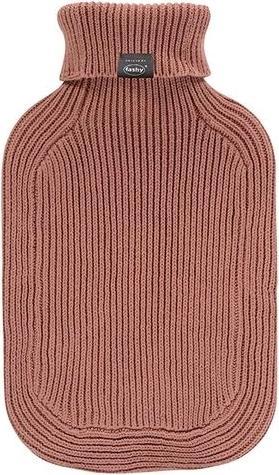 Fashy Wärmflasche mit StrickbezugBraun, 2 l (2 l)