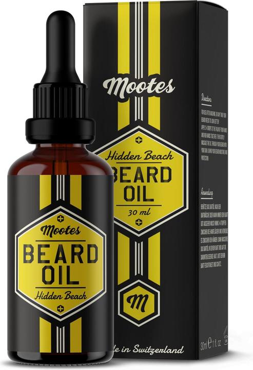 Actual product image Mootes Beard oil Hidden Beach 30 ml (30 ml)