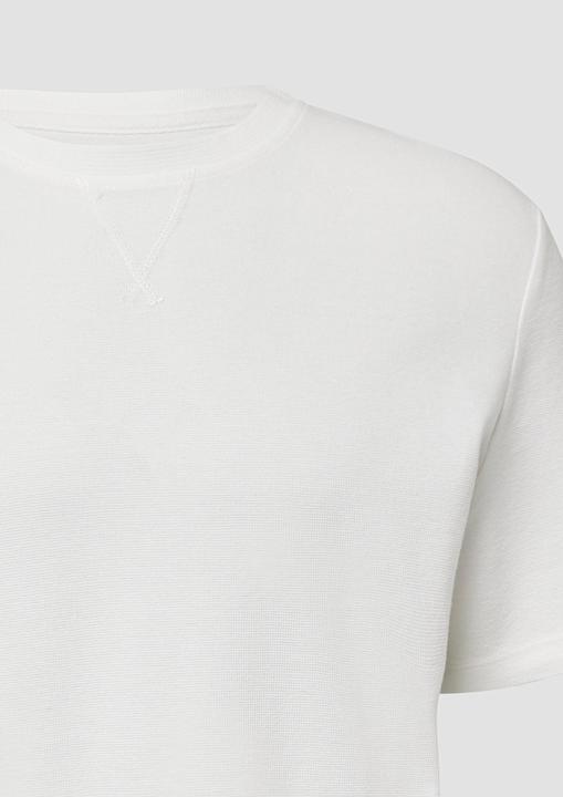 Produktbild S.Oliver T-Shirt Strukturiertes T-Shirt mit Crew Neck (3XL)