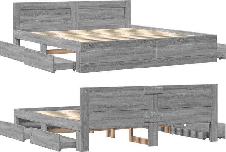 Image du produit vidaXL Bettgestell (200 x 200 cm)
