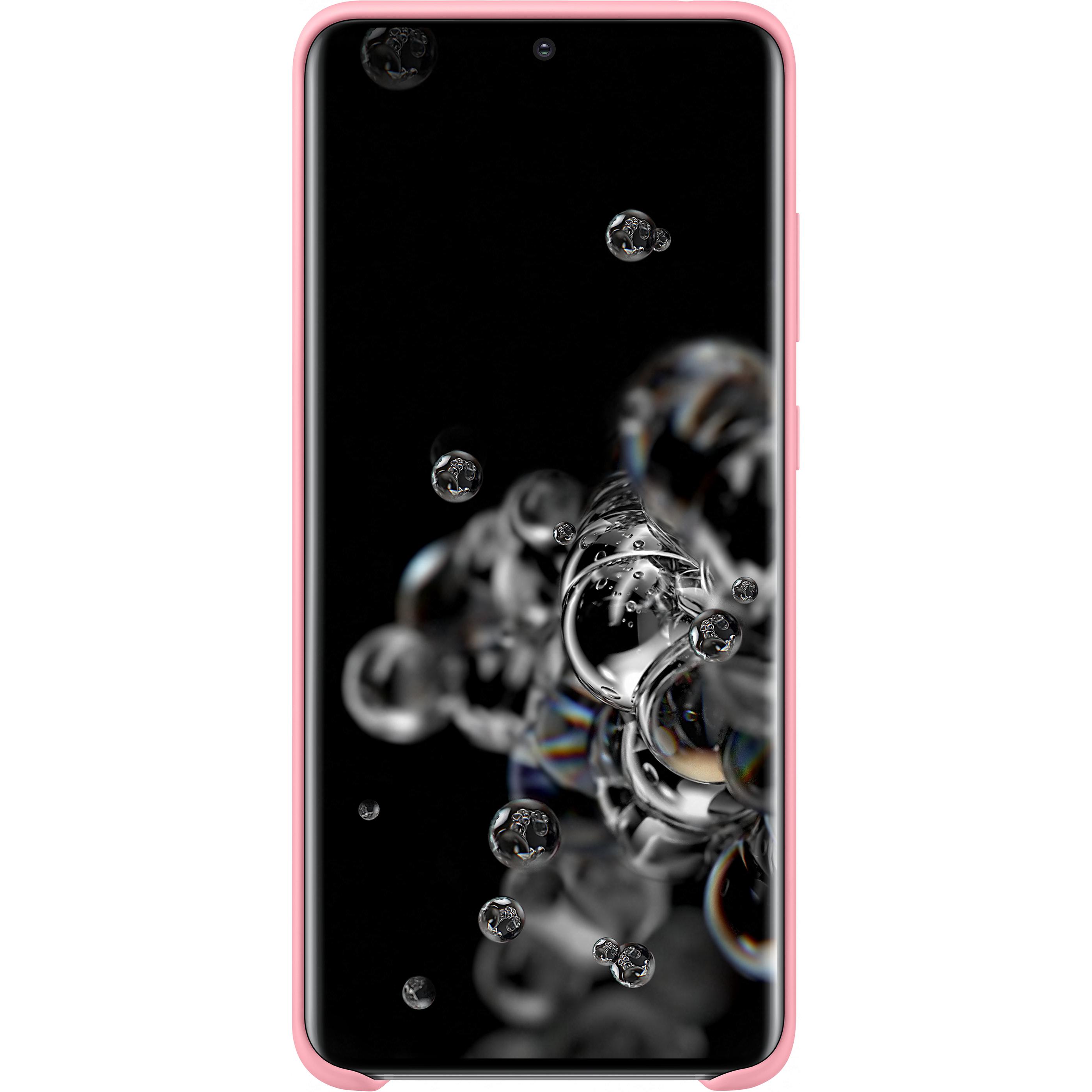 Thumbnail - Samsung Silicone Cover (Samsung Galaxy S20 Ultra), Smartphone Hülle, Pink