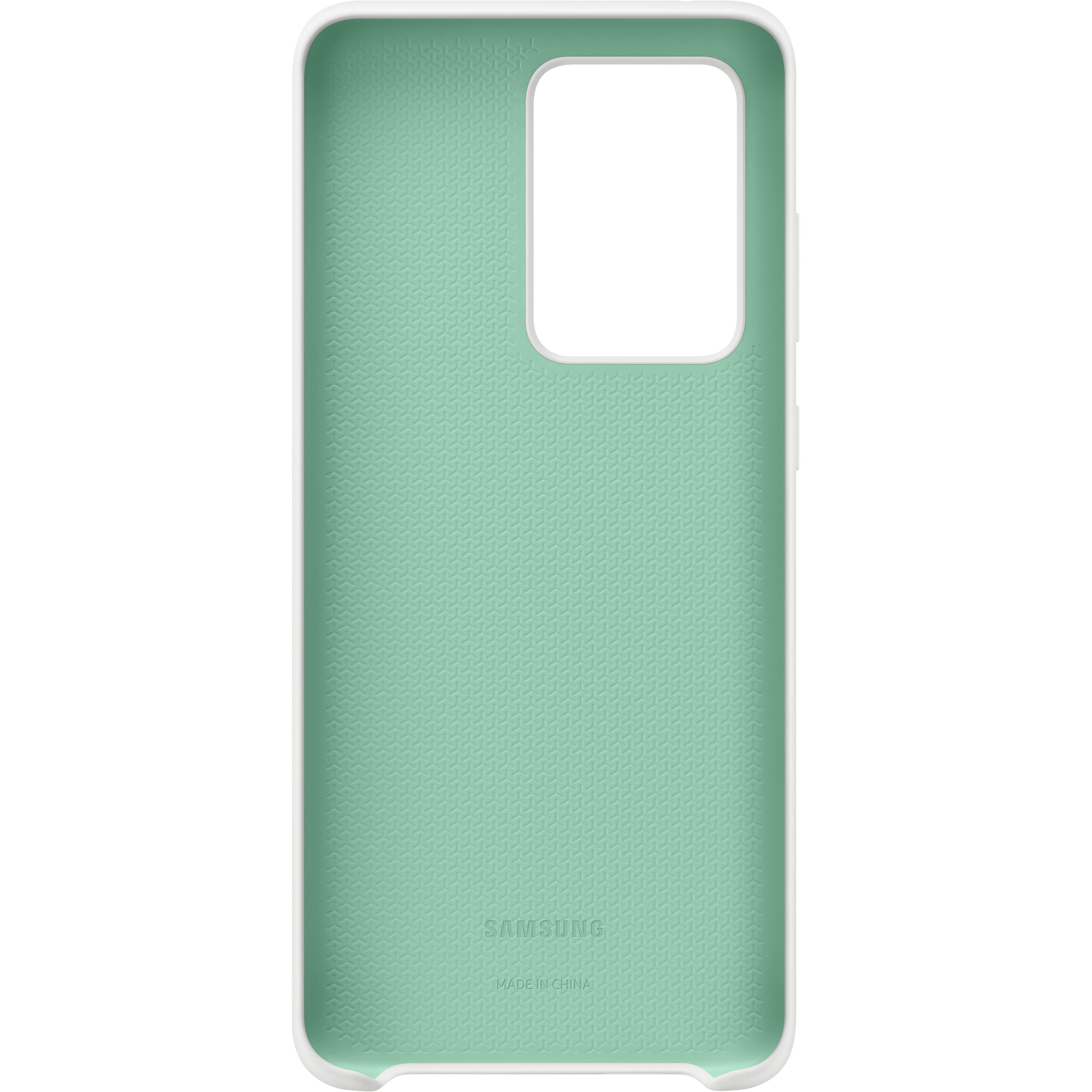 Thumbnail - Samsung Silicone Cover (Samsung Galaxy S20 Ultra), Smartphone Hülle, Weiss