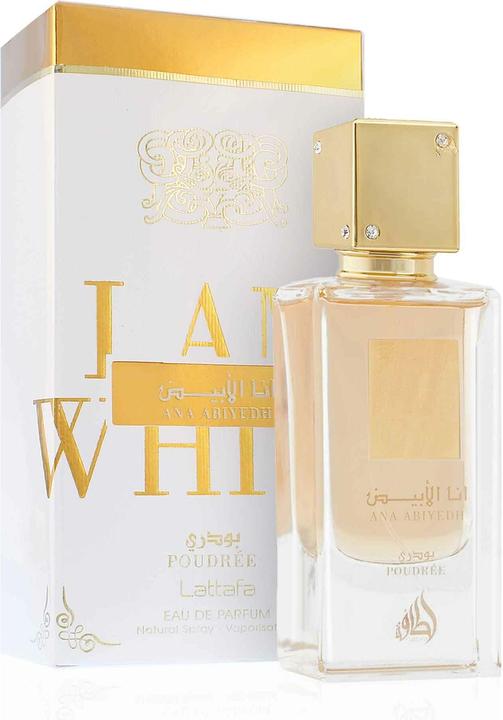 Produktbild Lattafa Perfumes Ana Abiyedh I am White Poudree (Eau de Parfum, 60 ml)
