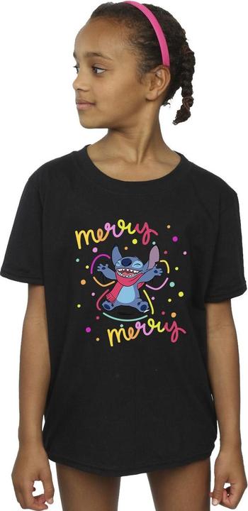 Immagine prodotto Disney Lilo & Stitch Merry Rainbow Maglietta Ragazze (128)