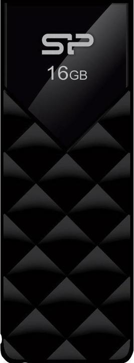 Actual product image Silicon Power Ultima U03 USB Flash Drive 16 GB Mystery Black (16 GB, USB-A)