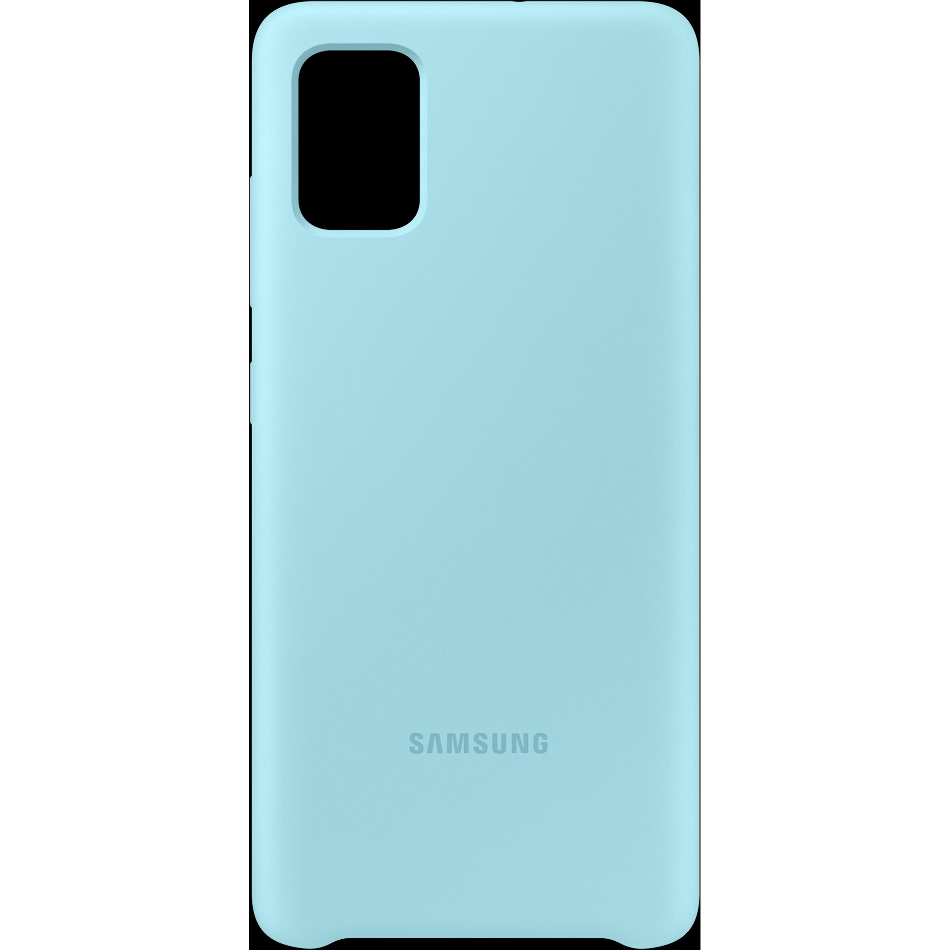 Thumbnail - Samsung Silicone Cover (Samsung Galaxy A51), Smartphone Hülle, Blau