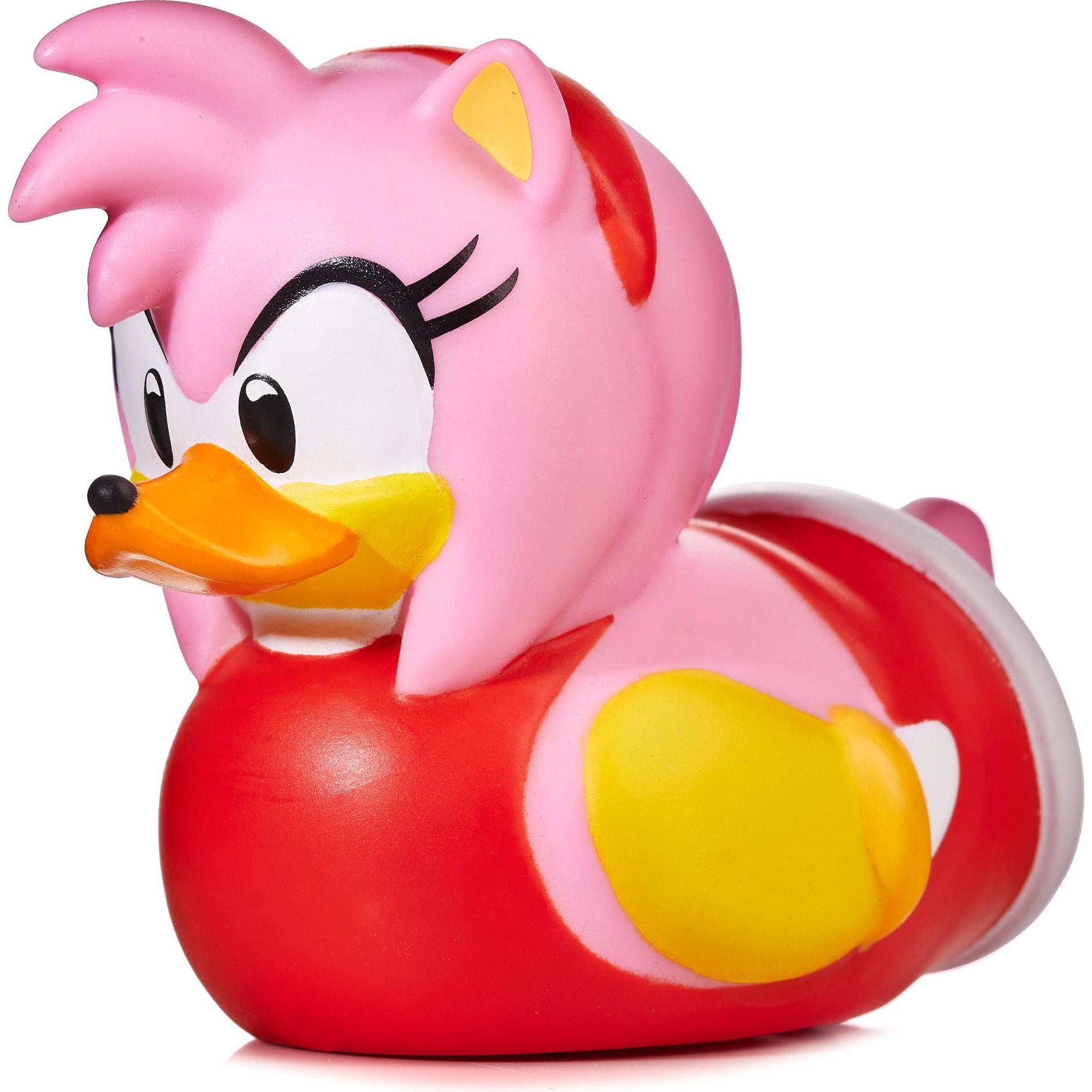 Thumbnail - Numskull Mini Canard de bain - Sonic le Hérisson - Amy Rose (Édition baignoire)