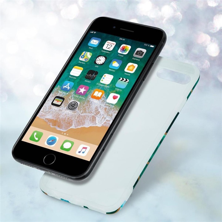 Produktbild Cadorabo IMD TPU Bunter Marmor Hülle (Apple iPhone 7 Plus, Apple iPhone 7s Plus)