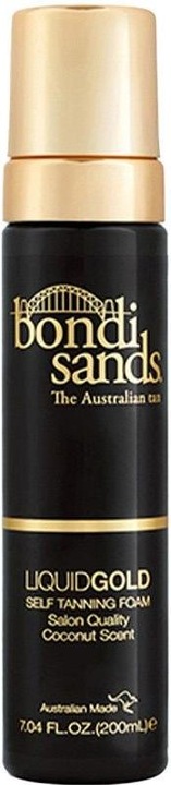 Actual product image Bondi Sands Liquid Gold Self Tanning Foam 200 ml (Self tanning serum, 200 ml)