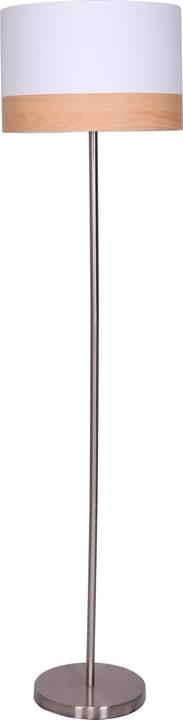 Chrom, holzfarben, Weiss