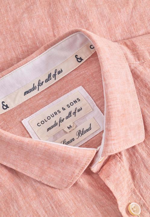 Produktbild Colours & Sons Kurzarmhemd Shirt-Linen Blend Kent (M)