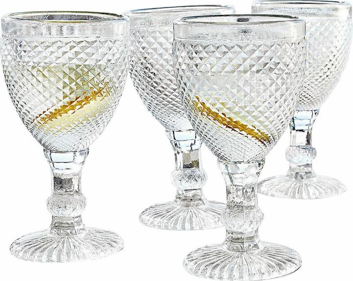 Loberon Glas 4er Set Santerre klar (0.25 l, 4x)