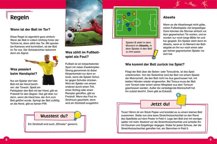 Produktbild Kozinowski:Fussball Mein Wissensbuch (Deutsch, Jonas Kozinowski, 2025)