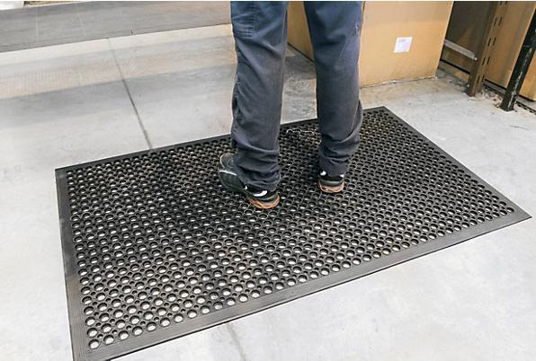 Produktbild kaiserkraft Anti-Ermüdungsmatte, schwarz (150 x 90 cm)