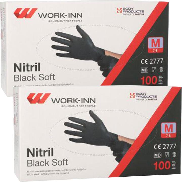 Work-inn Einweg-Nitril-Handschuhe