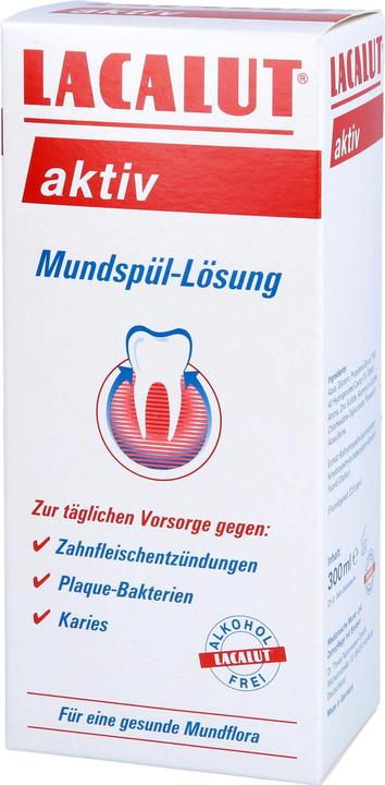 Immagine prodotto Dr. Theiss Lacalut collutorio attivo, soluzione da 300 ml (300 ml, Collutorio)