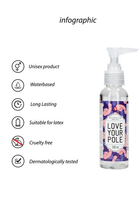 Immagine prodotto Shots Masturbation Lube - Love Your Pole - 100 ml (100 ml)