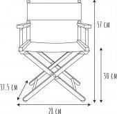 Actual product image Home Deco Kids pink director chair (Child armchair)