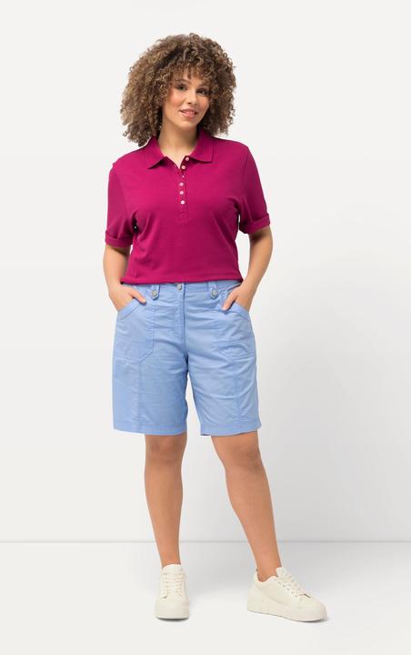 Produktbild Ulla Popken Cargo-Bermuda, Komfortbund, 4-Pocket-Schnitt (62)