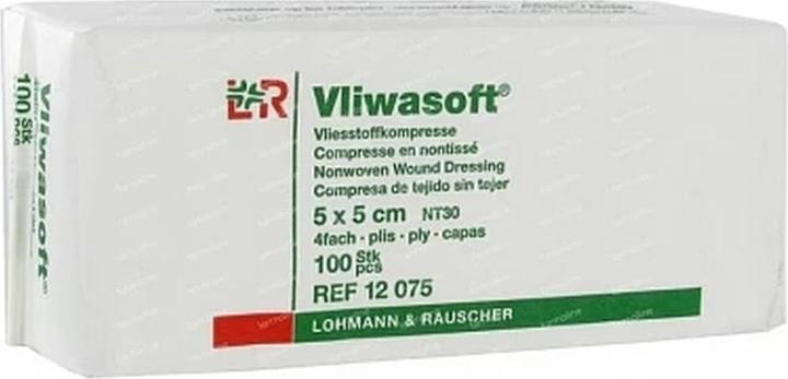 Actual product image Lohmann & Rauscher Nonwoven compresses