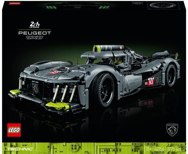 Produktbild LEGO Peugeot 9X8 24H Le Mans Hybrid Hypercar (42156, LEGO Technic)