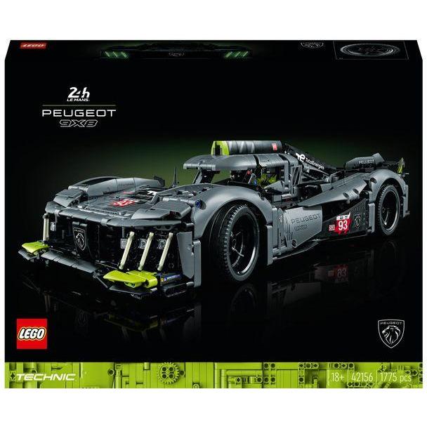 LEGO Peugeot 9X8 24H Le Mans Hybrid Hypercar (42156, LEGO Technic)