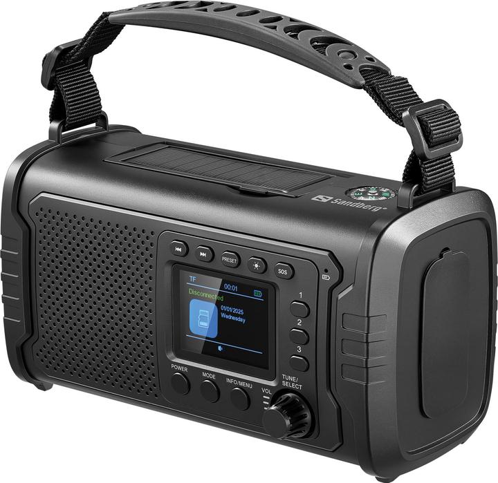 Sandberg Survivor DABradio ALLin1 20000 (DAB+, FM, Bluetooth)