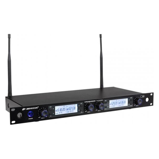 Jb Systems Hf-Pro Quad-Empfänger, Mikrofon Zubehör