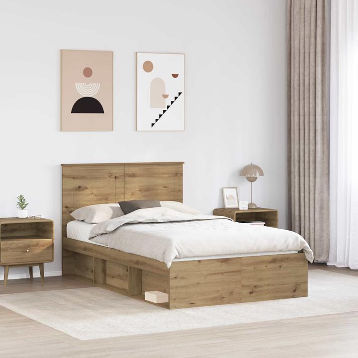Image du produit vidaXL Modernes Bett (135 x 190 cm)