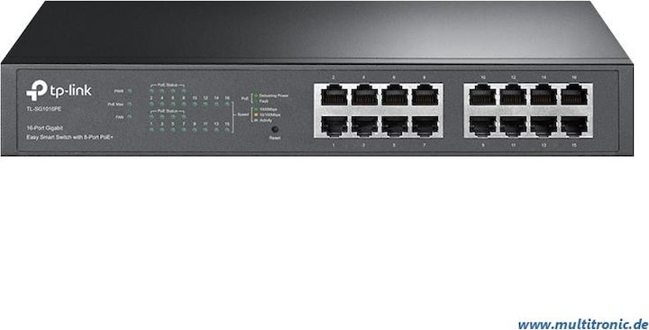 Actual product image TP-Link Tl-Sg1016pe (16 Ports)