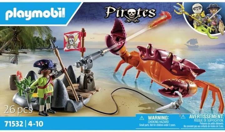 Image du produit Playmobil 71532 Combattre le crabe géant (71532, Playmobil Pirates)