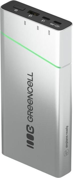 Produktbild GreenCell Power bank Green cell Enerģijas krātuve Green cell PowerPlayPro 20800mAh 65W (20800 mAh)