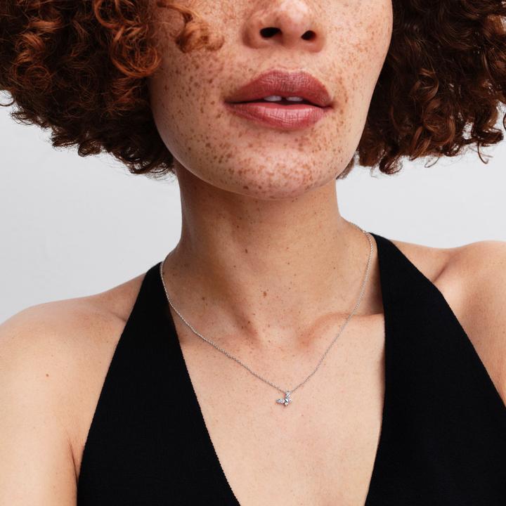 Produktbild Pandora Halskette mit Schmetterlingsanhänger (Silber 925, 45 cm)