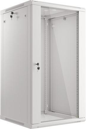 Produktbild Lanberg Wand- Rack 19 " 22U 600x600mm grau (22 HE, 19 Zoll Rack)