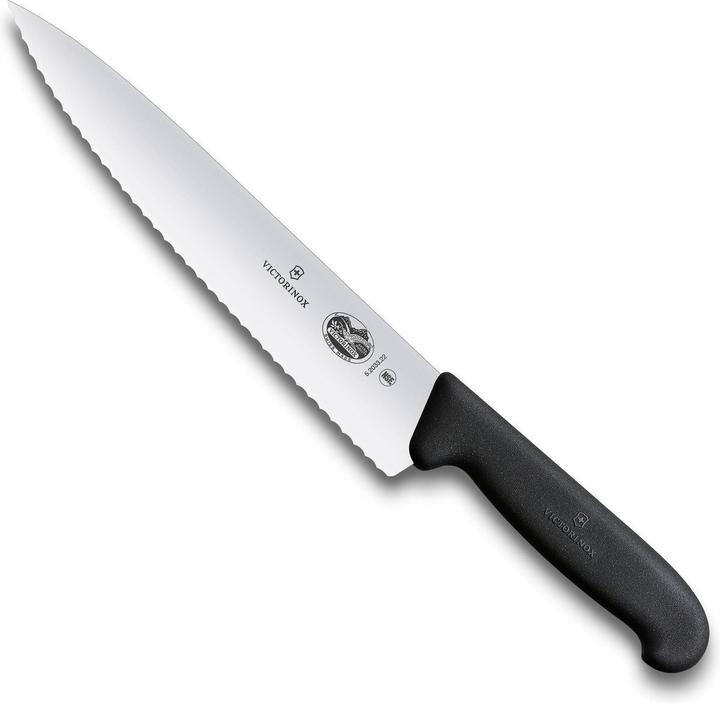 Immagine prodotto Victorinox Fibrox coltello da intaglio 22 cm fessura d'onda (22 cm)
