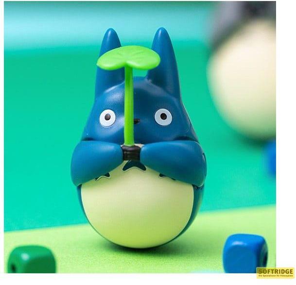 Image du produit Semic Mon voisin Totoro figurine culbuto Mid Totoro with leaf 6 cm