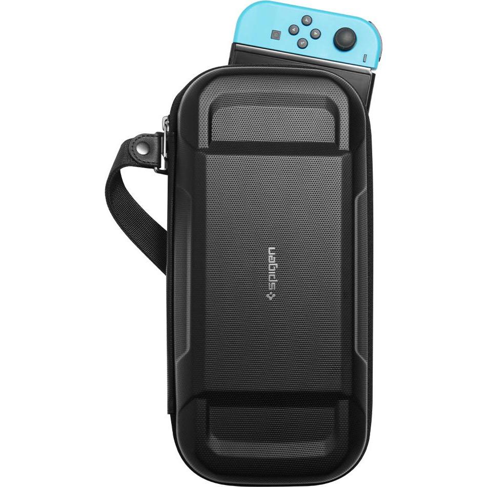 Thumbnail - Spigen Rugged Armor Pro Pouch (Switch OLED), Weiteres Gaming Zubehör, Schwarz
