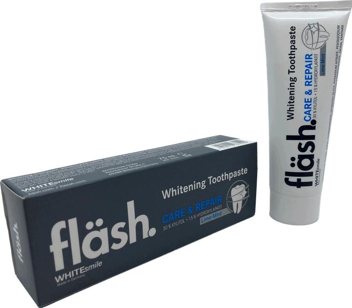 Produktbild Whitesmile fläsh. Whitening Toothpaste. Lime-Mint (75 ml)