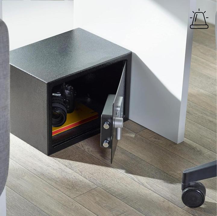 Immagine prodotto Yale Cassaforte Value Safe con allarme e tastiera M, 16,3 l (16.30 l)