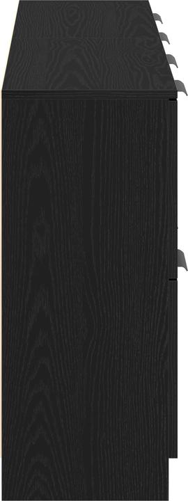 Produktbild vidaXL Schwarz Eiche Sideboard (30 x 30 x 70 cm)