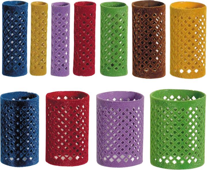 Actual product image Comair Metal wkl. long 12s 18mm red bef