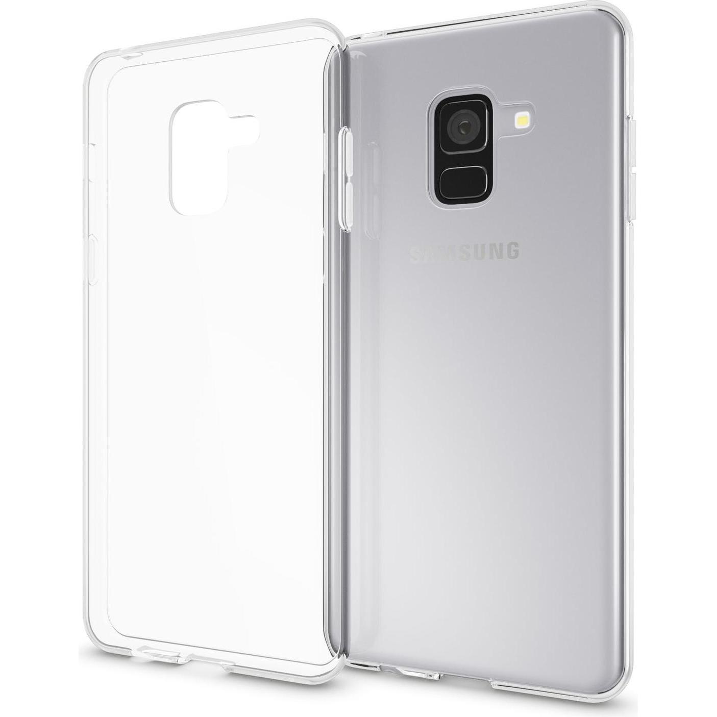 Nalia Handyhülle (Samsung Galaxy A8+), Smartphone Hülle, Transparent
