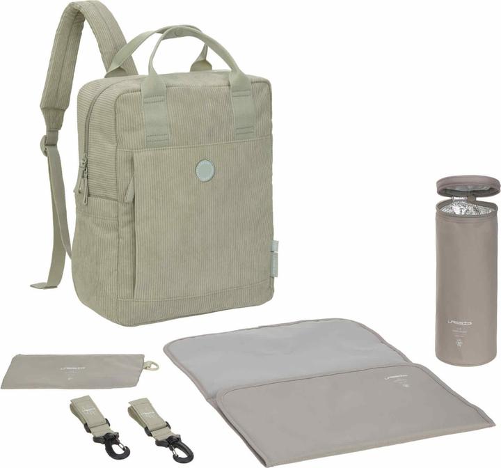 Lassig Vividal Rucksack Cord light khaki
