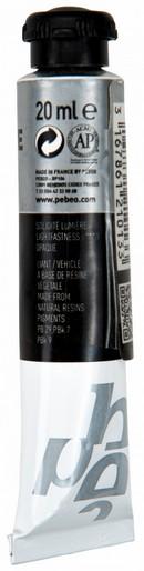 Produktbild Pebeo Extra Feine Gouache T7 (Schwarzlack, 20 ml)