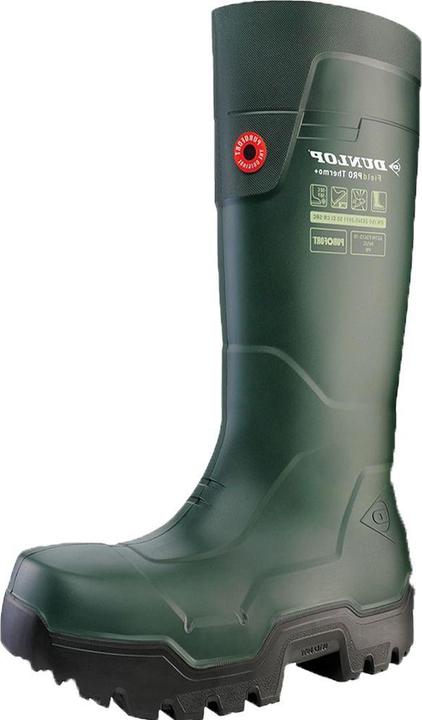 Produktbild Dunlop Sports FIELDPRO Thermo+ Safety Wellington Green (39)