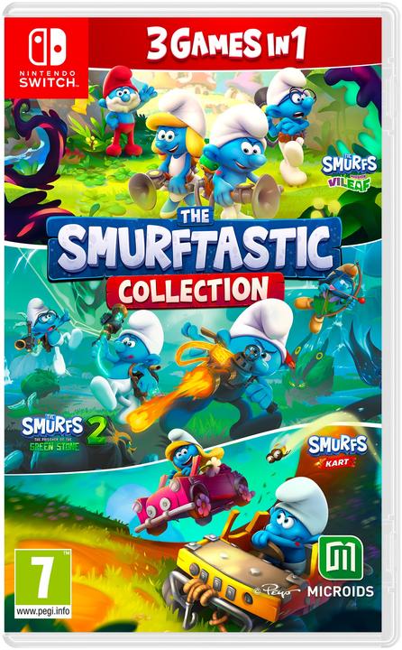 Actual product image Microids The Smurftastic Collection (3-in-1) (Switch)